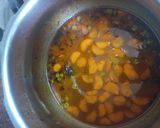 A picture of step 3 of Paneer pulao.