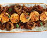 A picture of step 6 of Mushroom and Egg roast.