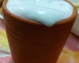 A picture of step 3 of Thandi Thandi Balai wali Lassi.