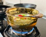 Hình bước làm 3 của món Canh Cá Dìa Nấu Lá É