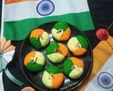 A picture of step 6 of Tricolour Peda.