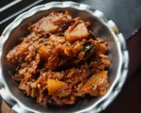 A picture of step 8 of Alambi sabji.