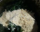 A picture of step 2 of Sarson ka Saag.