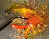 A picture of step 4 of Chole masala.
