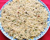 A picture of step 4 of Chilli Garlic Fried Rice.