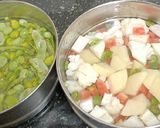 A picture of step 1 of Chapdi Tavo or Chapdi Undhiyu ---- A Saurashtra Platter.
