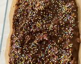 A picture of step 1 of Crunchy bars.