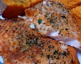 A picture of step 5 of #tRGj Fresh Salmon Ninja Foodi AF.