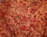 A picture of step 9 of Pappa al Pomodoro.