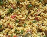 A picture of step 7 of Veg biryani.