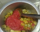 A picture of step 3 of Dudhi ki sabzi.