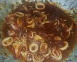 Foto langkah ke 3 dari resep Cumi Tahu Masak Saos.