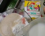 Foto langkah ke 4 dari resep Lapis Tapioka Pandan.