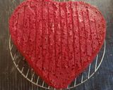 Foto langkah ke 7 dari resep Bolu Red Velvet Ekonomis.