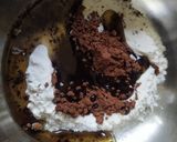 A picture of step 1 of Brownie Cake.