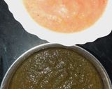 A picture of step 1 of Crispy Semolina tomato & mint bites.