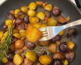 รูปขั้นตอนการทำที่ 7 ของ Potato cubes fried มันฝรั่งทอด