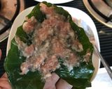 รูปขั้นตอนการทำที่ 2 ของ หมูตำลึง (อาหารเด็ก)