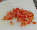 Foto del paso 1 de la receta: Bocadillo de atún, queso y vegetales