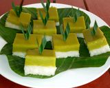 Foto langkah ke 8 dari resep Talam srikaya pandan.