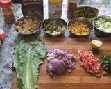 A picture of step 1 of Pasta mix vegetables salad.