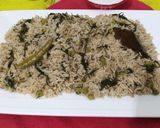 A picture of step 7 of Soya Matar Pulao.