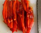 A picture of step 1 of Bell Pepper Pasta with Ground Pork.