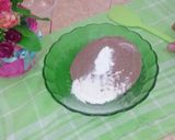 Foto langkah ke 1 dari resep Dessert Box, Brownies Coklat Lumer.