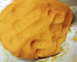 A picture of step 1 of Besan ke namkin gatte(snacks).