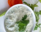 A picture of step 2 of Cucumber rayta.