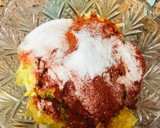 பூண்டு மாங்கா தோக்கு / ஊறுகாய் ரெசிபி ஸ்டேப் 3 புகைப்படம்