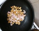 Foto del paso 4 de la receta: Espaguetis con salsa simil parisienne