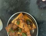 A picture of step 4 of Roti Chaat.
