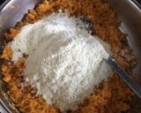 A picture of step 2 of Carrot Sooji Sheera Balls With Left Over Sugar Syrup (Chasni).