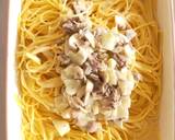 Spaghetti with Mushroom Sauce langkah memasak 2 foto