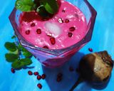 A picture of step 5 of Beetroot cooler smoothie.