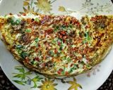 ভেজিটেবল চীজ অমলেট(Vegetable cheese omelette recipe in Bengali) রেসিপির ধাপ 7 ছবি