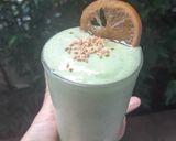 รูปขั้นตอนการทำที่ 3 ของ Green Kefir Avocado Smoothie สมูทตี้คีเฟอร์ 🥑🍌🍋 🍵