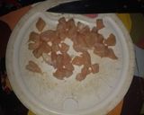 Foto del paso 1 de la receta: Pollo con salsa de queso azul