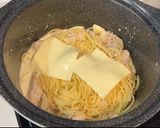 A picture of step 4 of One Pot Creamy Chicken Pasta.