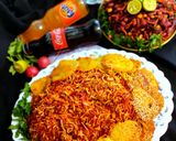 عکس مرحله 1 از دستور رشته پلو با لبو solmaz