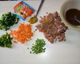 A picture of step 1 of Naman cikin samosa.