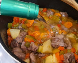 Foto del paso 6 de la receta: Ternera con pimientos al vino blanco