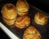 A picture of step 6 of Pastry Puff Poached Pears & Homemade Honey Syrup.