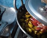 आलू मेथी की सब्जी(aloo methi ki sabji recipe in Hindi) रेसिपी चरण 3 फोटो