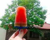 Hình bước làm 3 của món Kem dưa hấu mát tê răng
