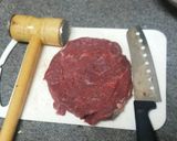 A picture of step 2 of Chaliapin Steak.