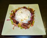 A picture of step 10 of Beef Dry Chilli With Fried Rice.