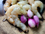 Dưa gang trộn tôm bóc nõn