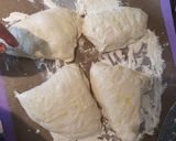 A picture of step 3 of Ciabatta bread.